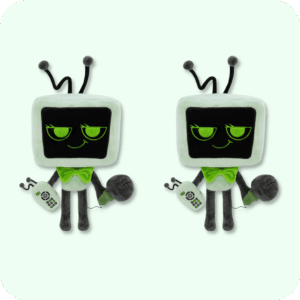 Dandys World Vee Plush 2PCS